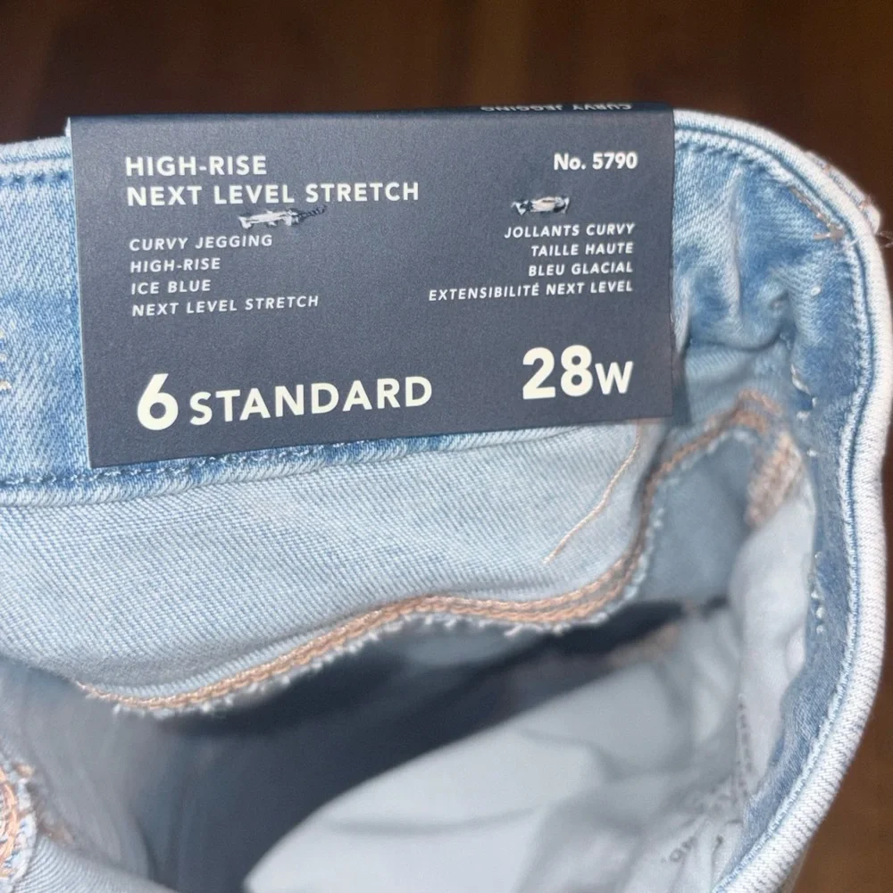 American Eagle Next Level Curvy High-Waisted Jegging - Picture 8 of 13